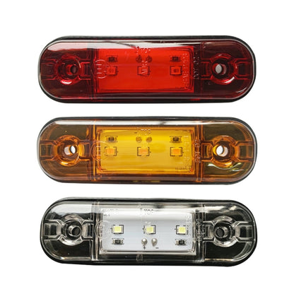 5 PCS MK-327 Car / Truck 3LEDs Side Marker Indicator Light Tail Light, MK-327(Red Light), MK-327(White Light), MK-327(Yellow Light)