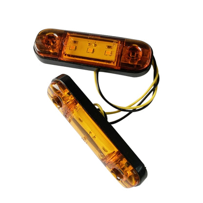 5 PCS MK-327 Car / Truck 3LEDs Side Marker Indicator Light Tail Light, MK-327(Red Light), MK-327(White Light), MK-327(Yellow Light)