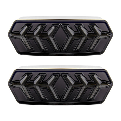2 PCS KC670 Motorcycle Integrated Flashing Turn Signal Brake Tail Light for Honda MSX125 CBR650F CTX700, KC670