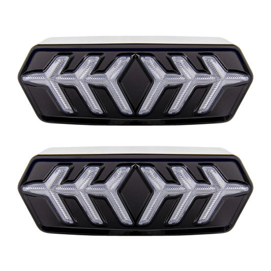 2 PCS KC670 Phare arrière de moto intégré avec clignotants pour Honda MSX125 CBR650F CTX700, KC670