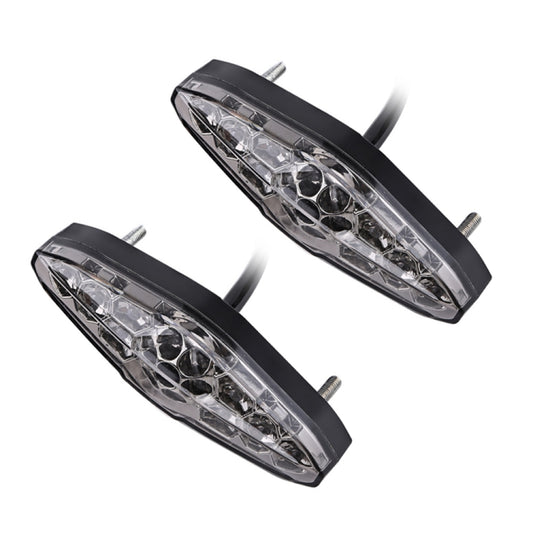 2 PCS KC-WD-NEW-3X Motorcycle LED Brake Light Running Lamp, KC-WD-NEW-3X, Running Lamp