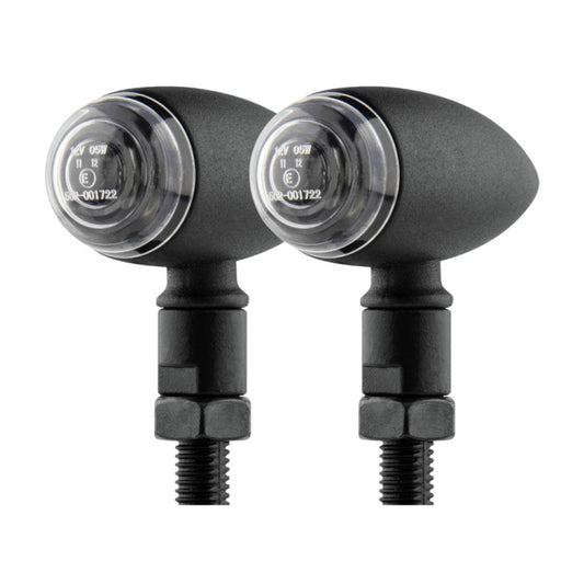 2 PCS KC805 Motorcycle Retro Metal Turn Signal Light