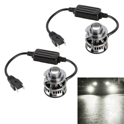1 Pair H7 27W / DC12V Car Aluminum Alloy LED Headlight, H7 (Blue Light), H7 (Gold Light), H7 (Lime Green), H7 (White Light)