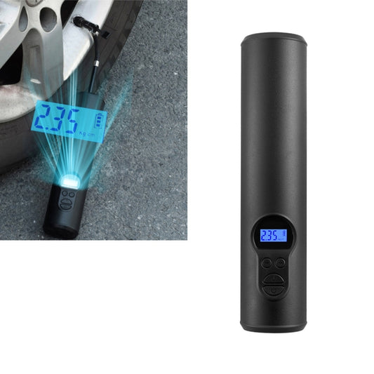Pompe à air électrique portable rechargeable avec affichage numérique LCD et lumière COB