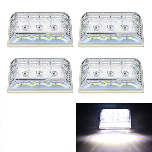 4 PCS ZS-6001 DC24V Feux de Gabarit Latéraux pour Voiture / Camion Ampoule