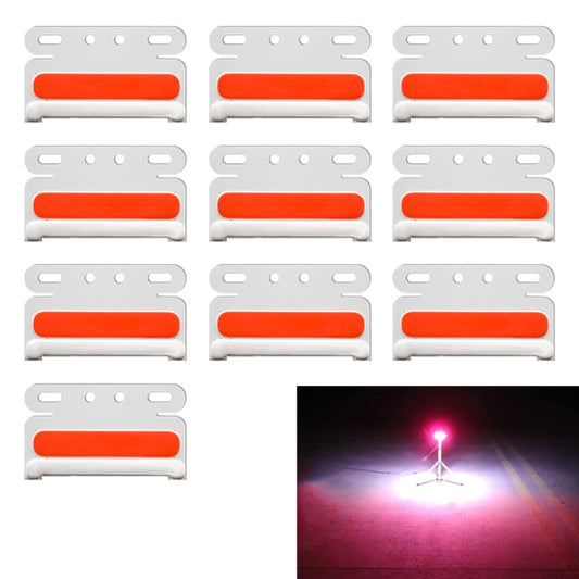 10 PCS ZS-7009 DC24V Waterproof Car / Truck Side Marker Indicator Lights Bulb Lamp