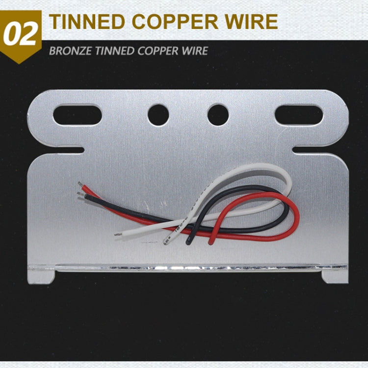 10 PCS ZS-7009 DC24V Waterproof Car / Truck Side Marker Indicator Lights Bulb Lamp