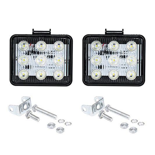 2 PCS ZS-7013 3 inch 9LEDs Strobe Waterproof Car / Truck Warning Light