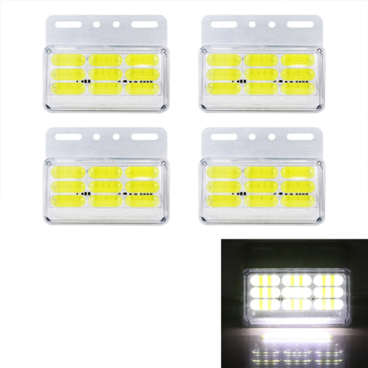 4 PCS ZS-9001 DC24V 9D Waterproof Car / Truck Side Marker Indicator Lights Bulb Lamp, White Light, Yellow Light, Blue Light, Green Light, Red Light