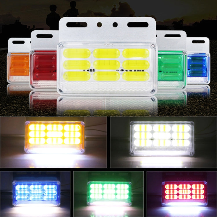 4 PCS ZS-9001 DC24V 9D Waterproof Car / Truck Side Marker Indicator Lights Bulb Lamp, Yellow Light, Blue Light, Green Light, Red Light, White Light