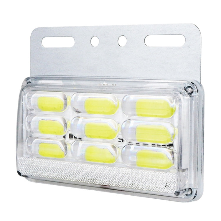 4 PCS ZS-9001 DC24V 9D Waterproof Car / Truck Side Marker Indicator Lights Bulb Lamp, Yellow Light, Blue Light, Green Light, Red Light, White Light