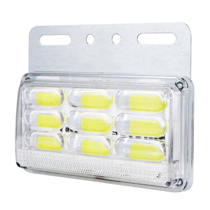 4 PCS ZS-9001 DC24V 9D Waterproof Car / Truck Side Marker Indicator Lights Bulb Lamp, Yellow Light, Blue Light, Green Light, Red Light, White Light