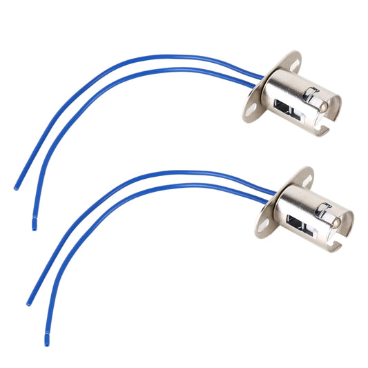 1 Pair Car 1157 Bulb Holder Base Female Socket with Cable, 1157