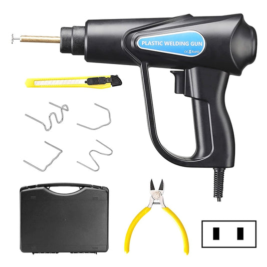 70W Hot Stapler Plastic Welding Machine Car Bumper Repair Kit Plier, US Plug, US Plug