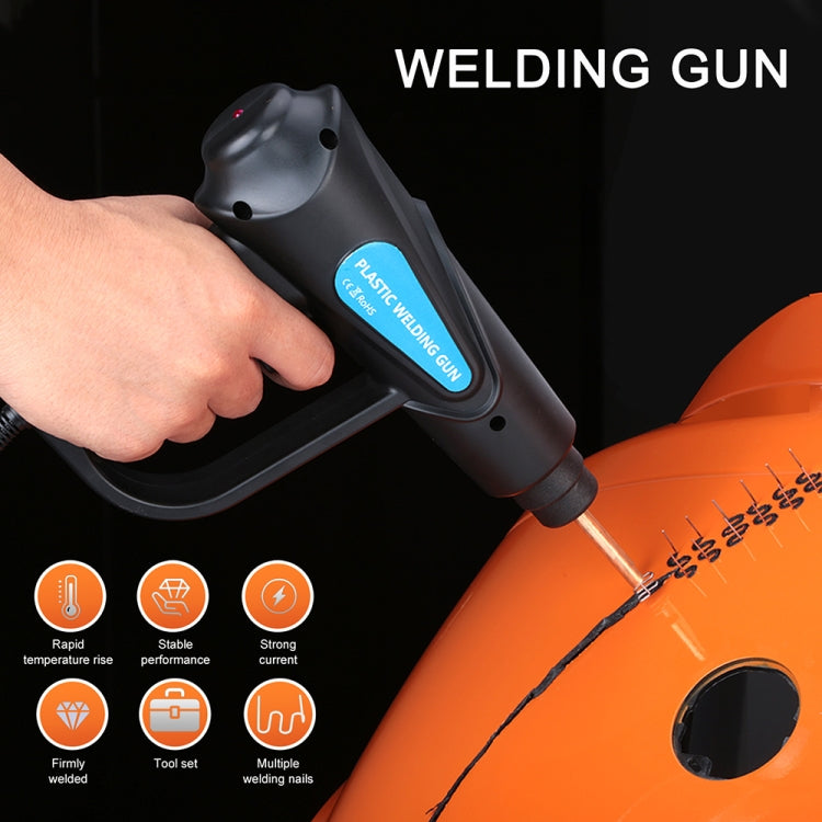 Pistolet à agrafes à chaud 70W pour soudure de plastique, Kit de réparation de pare-chocs de voiture avec pince, prise UE, prise UE