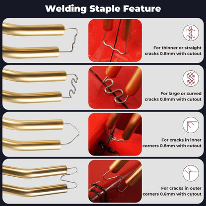 70W Hot Stapler Plastic Welding Machine Car Bumper Repair Kit Plier, UK Plug, UK Plug