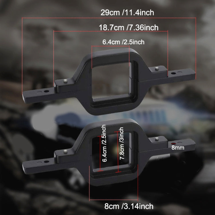 Y-007A Off-road Vehicle Universal Reversing Light Mounting Bracket Tow Hook, Y-007A