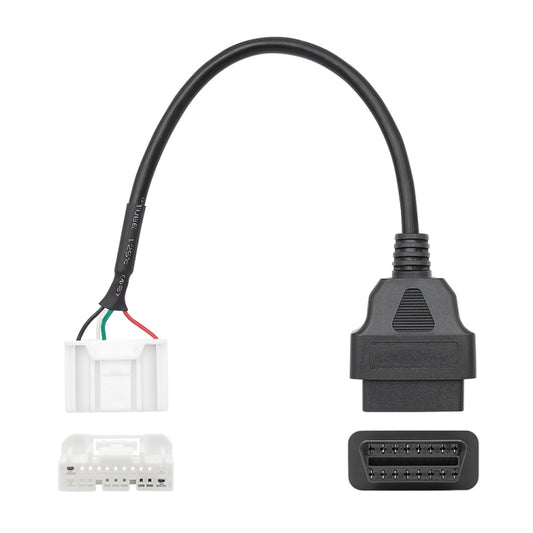 Adaptateur de détection 20 broches OBD2 pour voiture, câble de diagnostic pour Tesla Model X / S, pour Tesla Model X / S