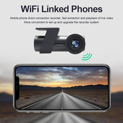 Car WiFi Single Camera Hidden 360 Degree Rotation Car Driving Recorder, WiFi Single Camera