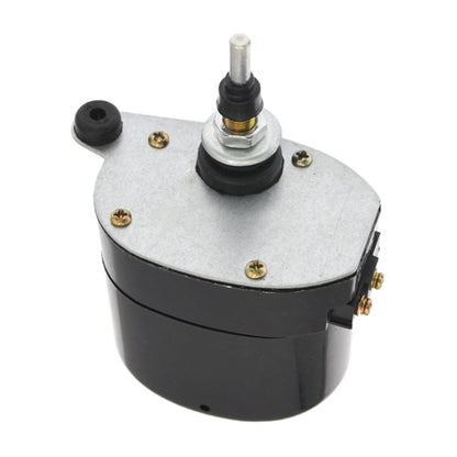 Caravan 12V Front Windshield Wiper Motor 01287358 for Willys Jeep Tractor, Short Shaft