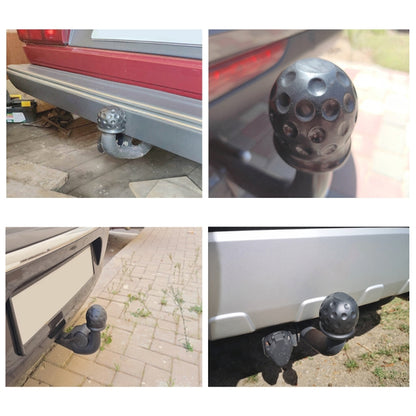 Car Truck Tow Ball Cover Cap Towing Hitch Trailer Towball Protection, 1 PCS