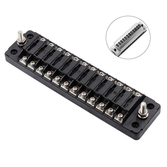 CS-979A2 FB1904 1 In 1 Out 12 Ways No Distinction Positive Negative Fuse Box without Fuse for Auto Car Truck Boat, CS-979A2