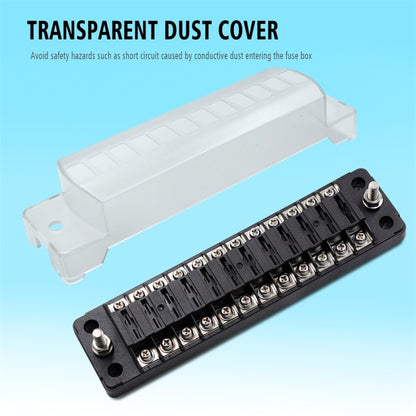 ZH-979A2 FB1904 1 In 1 Out 12 Ways Positive Negative Fuse Box with 24 Fuses for Auto Car Truck Boat, ZH-979A2