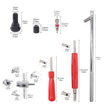 Outil de pose et dépose d'obus de valve de pneu de voiture, CP-0556