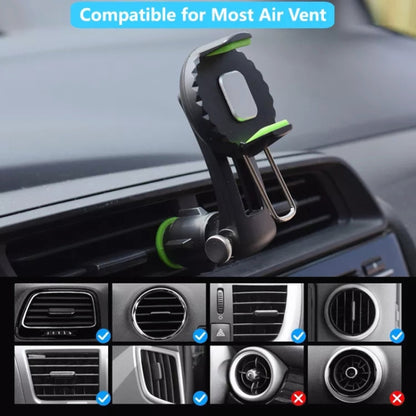 Multifunctional Car Air Conditioner Air Outlet Phone Holder, Air Outlet (Black), Air Outlet (Green)