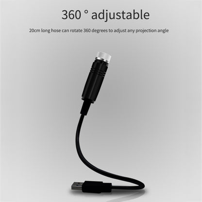 Car USB Star Dome Projector Hose Light, Constantly Bright Version, Constantly Bright(Purple Blue)