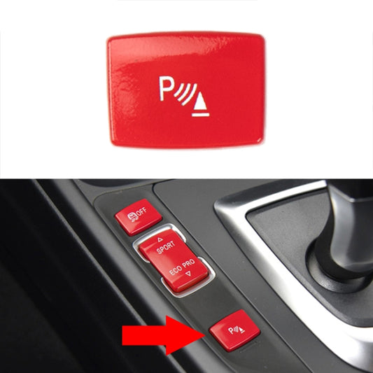 For BMW 3 Series Left Driving Car Central Control Multi-function Radar Button 6131 9252 912, Radar Button (Red), Radar Button (Black)