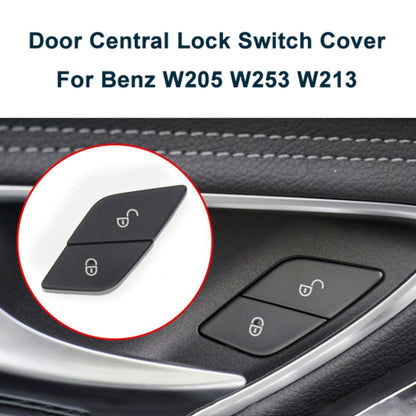 For Mercedes-Benz E-Class 2016-2021 Left Driving Car Left Side Door Lock Switch Buttons 2059055251, For Mercedes-Benz E-Class Left Side (Black), For Mercedes-Benz E-Class Left Side (Red)