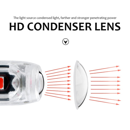 4pcs T10 DC12V /  0.84W / 0.07A / 150LM Car Clearance Light 5LEDs SMD-3030 Lamp Beads with lens