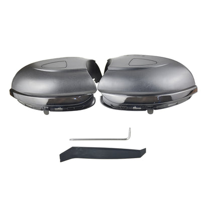 1 Pair For Volkswagen Golf 6 MK6 Car Dynamic LED Turn Signal Light Rearview Mirror Flasher Water Blinker, without Hole, For Volkswagen Golf 6 MK6, without Hole