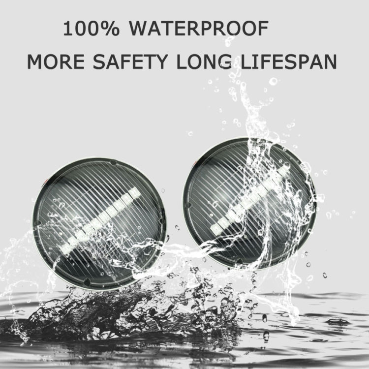 2pcs For Land Rover Range Rover L322 2002-2012 Car Dynamic LED Fender Side Light, For Land Rover Range Rover L322 2002-2012 (Transparent Black)