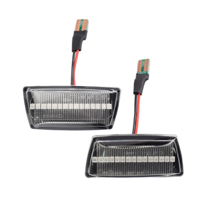 2x Feux latéraux de position LED dynamiques pour Chevrolet Cruze 2009-2014 1713423, Pour Chevrolet Cruze 2009-2014 (Transparent), Pour Chevrolet Cruze 2009-2014 (Noir Transparent)