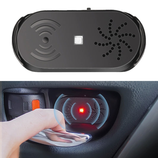 Alarme d'ouverture de porte de voiture à induction automatique, avec message vocal et lumière LED, alarme d'ouverture de porte