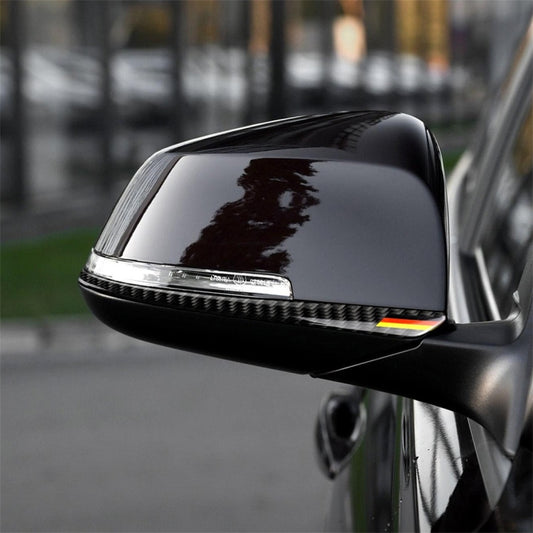 Three Color A Carbon Fiber Car Rearview Mirror Bumper Strip Decorative Sticker for BMW F30 2013-2018 / F34 2013-2017, Rearview Mirror Bumper Strip(Yellow Red), Rearview Mirror Bumper Strip, Rearview Mirror Bumper Strip(Three Color A)                   ...