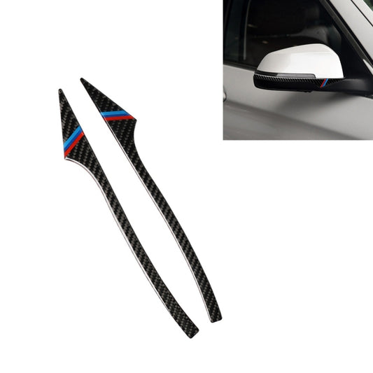 شريط تزييني ثلاثي الألوان من ألياف الكربون لمرآة الرؤية الخلفية للسيارة، مناسب لسيارات BMW الفئة الخامسة E60 (2008-2010) / F10 (2011-2017) / F07 (2010-2015) / F01 (2010-2015). مرآة الرؤية الخلفية (ثلاثية الألوان B)، مرآة الرؤية الخلفية (ثلاثية الألوان A).
