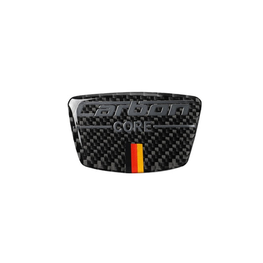 Car Carbon Fiber German Flag Pattern Doorpost Decorative Sticker for Audi TT, Left and Right Drive Universal, Doorpost German Color