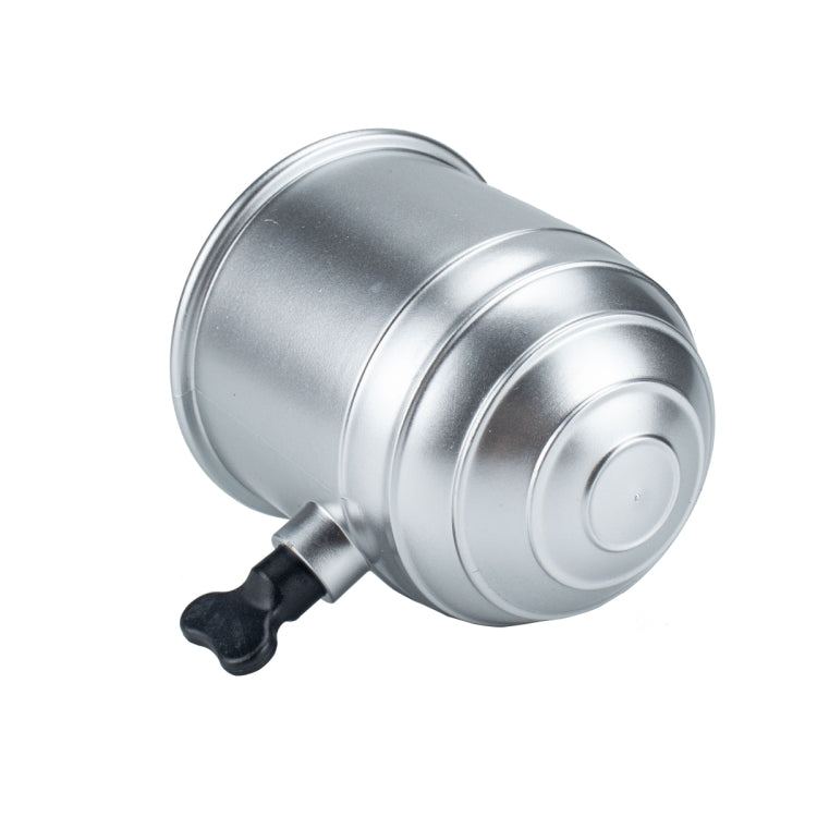 Cache-rotule d'attelage remorque voiture camion en plastique argenté 50 mm, protection de boule de remorquage, argent