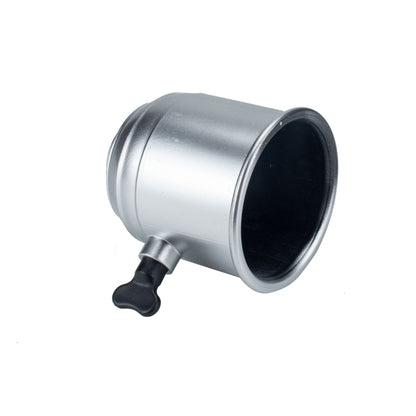 Cache-rotule d'attelage remorque voiture camion en plastique argenté 50 mm, protection de boule de remorquage, argent