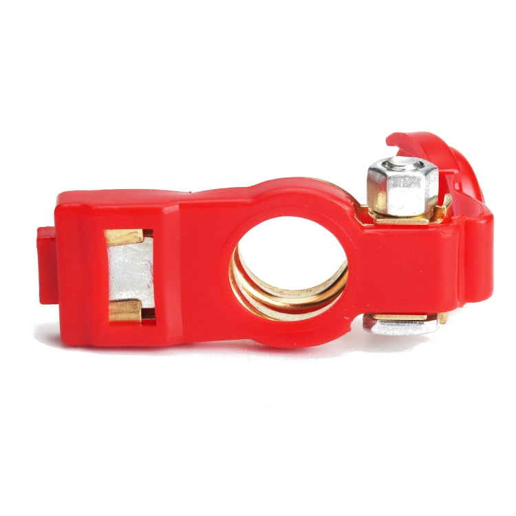 1 Pair Car Battery Cable Terminal Clamps Connectors Battery Clip Wiring Classification Set, 1 Pair