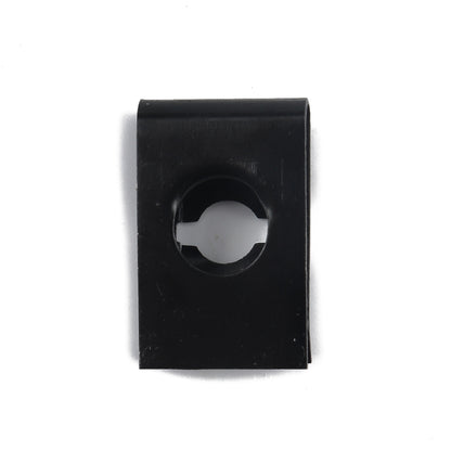 120 PCS Black U Nut Kit Spire Clips No.14 Zinc Speed Fasteners Lug Nuts, 120 PCS