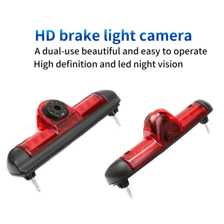 PZ460 Car Waterproof HD High Position Brake Light View Camera for Fiat / Citroen / Peugeot, PZ460