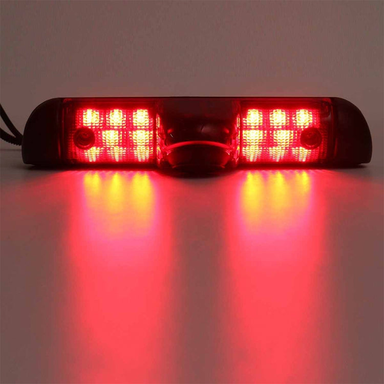 PZ460 Car Waterproof HD High Position Brake Light View Camera + 7 inch Rearview Monitor for Fiat / Citroen / Peugeot, PZ460  + 7 inch Rearview Monitor