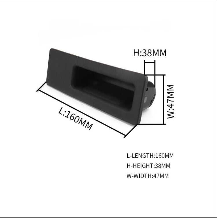 Car Trunk Button Opener Tailgate Boot Release Switch 51247368752 for BMW, 51247368752