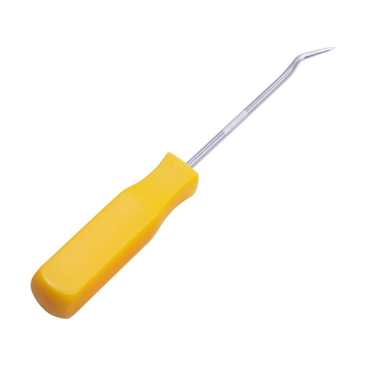 Ensemble de 4 extracteurs de joint torique et de crochet, extracteur de joint d'huile, outil manuel d'artisanat, ensemble d'outils d'extraction de voiture, extracteur de joint d'huile (jaune), extracteur de joint d'huile (bleu)