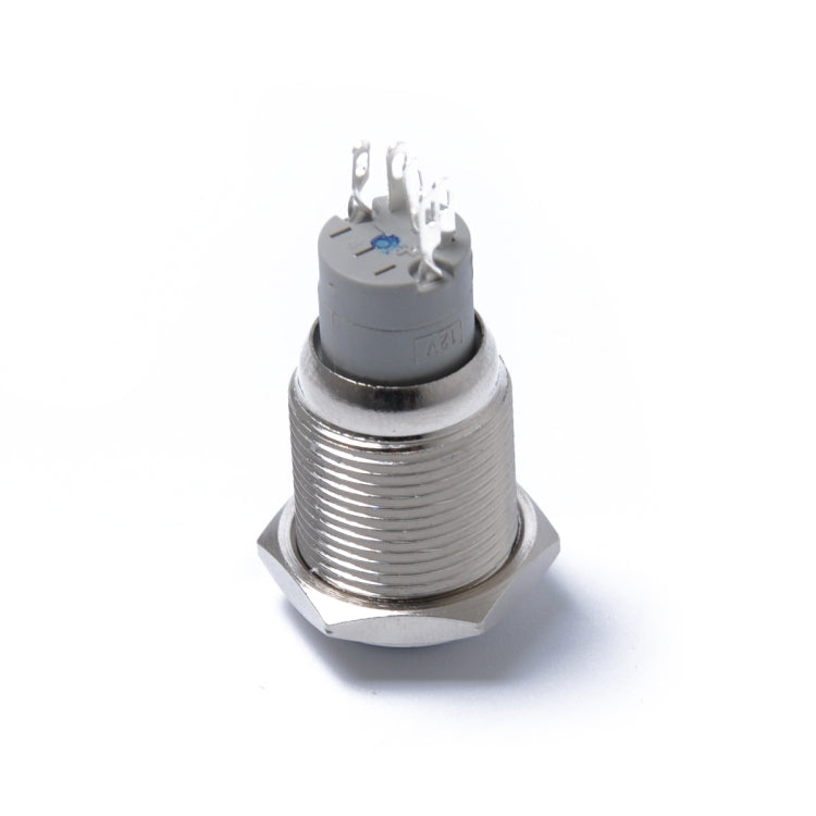 Momentary Reset Switch Push Button 16mm 12V for Car Motorcycle Horn Speaker, Horn Speaker