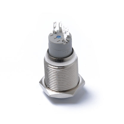 Momentary Reset Switch Push Button 16mm 12V for Car Motorcycle Horn Speaker, Horn Speaker